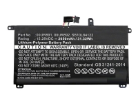 CoreParts - Batteri för bärbar dator - litiumpolymer - 2050 mAh - 31.3 Wh - svart - för Lenovo ThinkPad T570 20H9