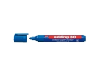 Permanent marker Edding 30, rund, 2 mm, blå