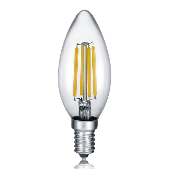 LED-ljus E14 4 W filament 2 700 K switch dimmer