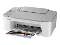 Canon PIXMA TS3451 - Multifunktionsskrivare - färg - bläckstråle - 216 x 297 mm (original) - A4/Legal (media) - upp till 7.7 ipm (bilder per minut) (utskrift) - 60 ark - USB 2.0, Wi-Fi(n) - vit