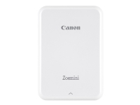 Canon Zoemini - Skrivare - färg - färgsublimering - 50.8 x 76.2 mm - 314 x 400 dpi - upp till 0.83 min/sida (mono)/ upp till 0.83 min/sida (färg) - kapacitet: 10 ark - Bluetooth 4.0 - vit