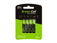 Green Cell HR03 - Batteri 4 x AAA - NiMH - (uppladdningsbara) - 950 mAh