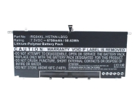 CoreParts - Batteri til bærbar computer - Litium-polymer - 6750 mAh - 50.6 Wh - sort - for HP ENVY Laptop 13 Spectre Laptop 13 Spectre x360 Laptop