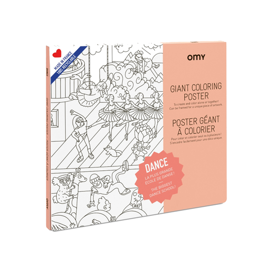 Coloring Poster Dance
