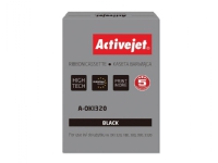 Activejet Replacement ribbon for OKI 09002303 printer black (A-OKI320)