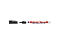 Permanent marker Edding 400, rund, 1 mm, sort