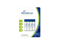 MediaRange - Batteri 4 x AAA - NiMH - (uppladdningsbara) - 800 mAh