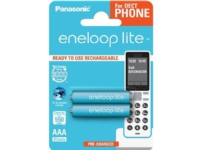 Panasonic eneloop lite DECT BK-4LCCE - Batteri 2 x AAA - NiMH - (uppladdningsbara) - 550 mAh