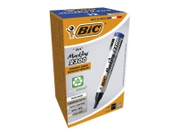 Permanent marker BIC 2300, skrå, blå