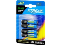 Blow XTREME Ultra - Batteri 4 x AAA - NiMH - (uppladdningsbara) - 1100 mAh