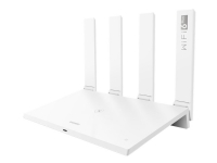 Huawei WiFi AX3 - Dual-core - trådlös router - 3-ports-switch - GigE - 802.11a/b/g/n/ac/ax - Dubbelband
