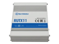 Teltonika RUTX11 - Trådlös router - WWAN - 4-ports-switch - GigE, 802.11ac Wave 2 - Bluetooth 4.0, 802.11a/b/g/n/ac Wave 2 - DIN-skenmonterbar