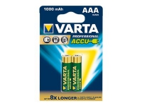 Varta Professional - Batteri 2 x AAA - NiMH - (uppladdningsbara) - 1000 mAh