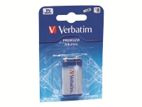 Verbatim - Batteri 9V - alkaliskt