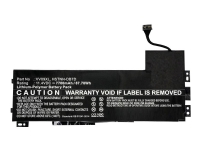 CoreParts - Batteri för bärbar dator - litiumpolymer - 7700 mAh - 87.8 Wh - svart - för HP ZBook 15 G3 Mobile Workstation, 17 G3 Mobile Workstation