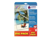 Avery Zweckform Superior Inkjet Photo Paper 2497 - Högblank - vit - A4 (210 x 297 mm) - 230 g/m² - 40 ark fotopapper