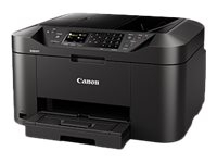 Canon MAXIFY MB2155 - Multifunktionsskrivare - färg - bläckstråle - A4 (210 x 297 mm), Legal (216 x 356 mm) (original) - A4/Legal (media) - upp till 18 sidor/minut (kopiering) - upp till 19 ipm (bilder per minut) (utskrift) - 250 ark - 33.6 Kbps - USB 2.0, Wi-Fi(n), USB-värd