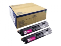 Brother TN900M - 2-pack - magenta - original - tonerkassett - för Brother HL-L9200CDWT, HL-L9300CDWT, HL-L9300CDWTT, MFC-L9550CDW, MFC-L9550CDWT
