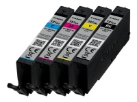 Canon CLI-581XXL C/M/Y/BK Multi Pack - 4-pack - 11.7 ml - Very High Yield - svart, gul, cyan, magenta - original - förpackning med stöldmärkning - bläcktank - för PIXMA TS6251, TS6350, TS6351, TS705, TS8252, TS8350, TS8351, TS8352, TS9550, TS9551