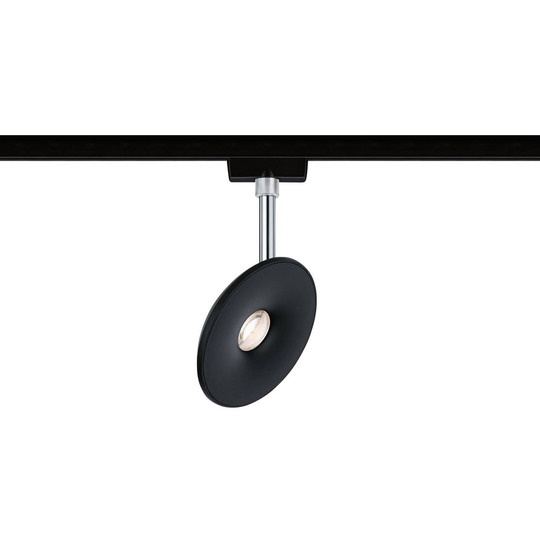Paulmann URail LED-spot Sphere, svart matt/krom