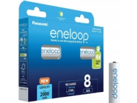Panasonic eneloop HR06 Genopladeligt AA-batteri NiMH 2000 mAh 1.2 V 8 stk