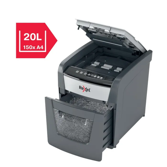 Rexel Optimum AutoFeed+ 50X Dokumentförstörare Cross-cut A4