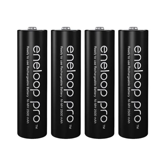Panasonic Eneloop Pro Laddningsbara AA-batterier 2500 mAh 4-pack