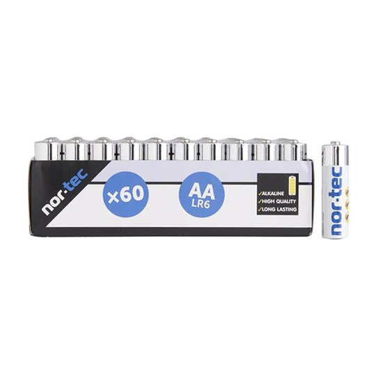Nor-Tec AA-Batteri 60-pack