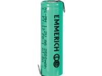 Emmerich Mignon ZLF Special-batteri R6 (AA) Z-loddefane NiMH 1.2 V 2500 mAh