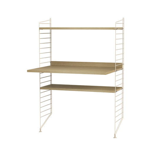 String Stringhylla kontor ek & beige - Kombination H