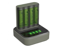 GP Batteries ReCyko M451, Nickel-metallhydrid (NiMH), AA, AAA, 4 styck, Batterier medföljer