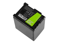 Green Cell - Batteri - Li-Ion - 2250 mAh - för Canon XA10 iVIS HF G10, HF S10, HF11 VIXIA HF G10, HF M40, HF M400, HF M41