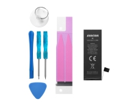 AVACOM GSAP-IPHSE-1624, Batteri, iPhone, iPhone SE, Svart, Litium-Ion (Li-Ion), 1624 mAh