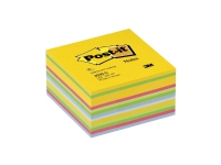 Post-it® Notes kubusblok, ultrafarver, 76 mm x 76 mm, 450 ark
