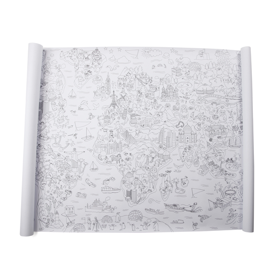 Coloring Poster XXL Atlas