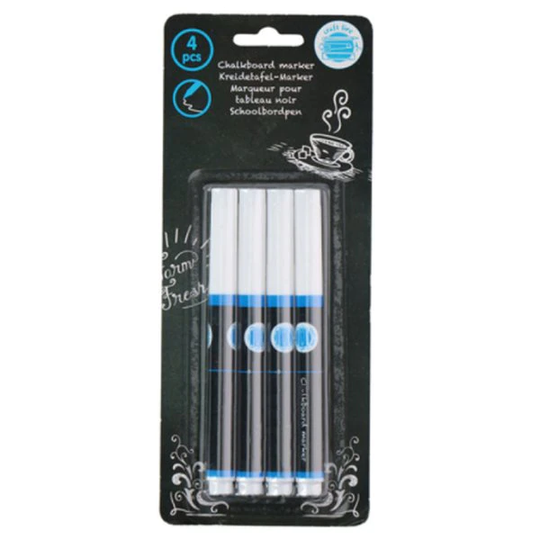 Kritpennor till blackboard 4-pack