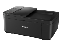 Canon PIXMA TR4550 - Multifunktionsskrivare - färg - bläckstråle - A4 (210 x 297 mm), Legal (216 x 356 mm) (original) - A4/Legal (media) - upp till 8.8 ipm (bilder per minut) (utskrift) - 100 ark - 33.6 Kbps - USB 2.0, Wi-Fi(n) - svart