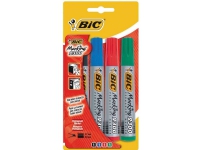 Permanent marker BIC 2300, skrå, assorterede pakke a 4 stk.