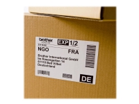 Brother DK-11247 - Svart på vitt - 103 x 164 mm 180 etikett (er) (1 rulle/rullar x 180) etiketter - för Brother QL-1050, QL-1060N, QL-1100