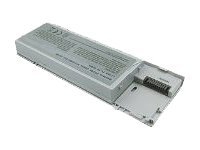 CoreParts - Batteri för bärbar dator (likvärdigt med: Dell 312-0383, Dell 312-0384, Dell JD634, Dell JD648, Dell 451-10298, Dell RC126, Dell 451-10299) - litiumjon - 6-cells - 4800 mAh - grå-metallic - för Dell Latitude D620, D620 BURNER, D620 Essential Plus