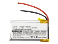 CoreParts - Batteri - Li-pol - 180 mAh - 0.6 Wh - svart - för Jabra GN9330, GN9330 USB, GN9330 USB for Microsoft Office Communicator 2007