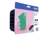 Brother LC227XL/225XL - 4-pack - svart, gul, cyan, magenta - original - bläckpatron - för Brother DCP-J4120DW, MFC-J4420DW, MFC-J4620DW, MFC-J4625DW