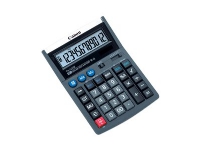 Canon TX-1210E - Fickkalkylator - 12 siffror - solcellspanel, batteri - svart
