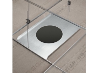 Trilux 6456800, Monteringssæt, Loft, Stål, Inplana C09, 620 mm, 450 mm