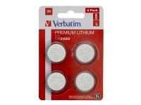 Verbatim - Batteri 4 x CR2450 - Li