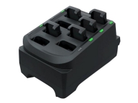 Zebra 8-Slot Battery Charger - Batteriladdare - för P/N: BTRY-RS51-4MA-01, BTRY-RS51-4MA-10