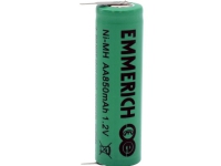 Emmerich AA8502PF Special-batteri R6 (AA) U-loddeben NiMH 1.2 V 850 mAh