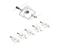 Paulmann PAULMANN 94432 Wire-hjemmebiografpakke GU5.3 Hvid (mat), Krom