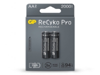 GP Batteries B2220, Laddningsbart batteri, AA, Nickel-metallhydrid (NiMH), 1,2 V, 2 styck, 2000 mAh