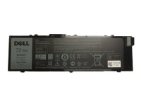Dell Primary Battery - Batteri för bärbar dator - litiumjon - 6-cells - 72 Wh - för Precision 7510, 7710